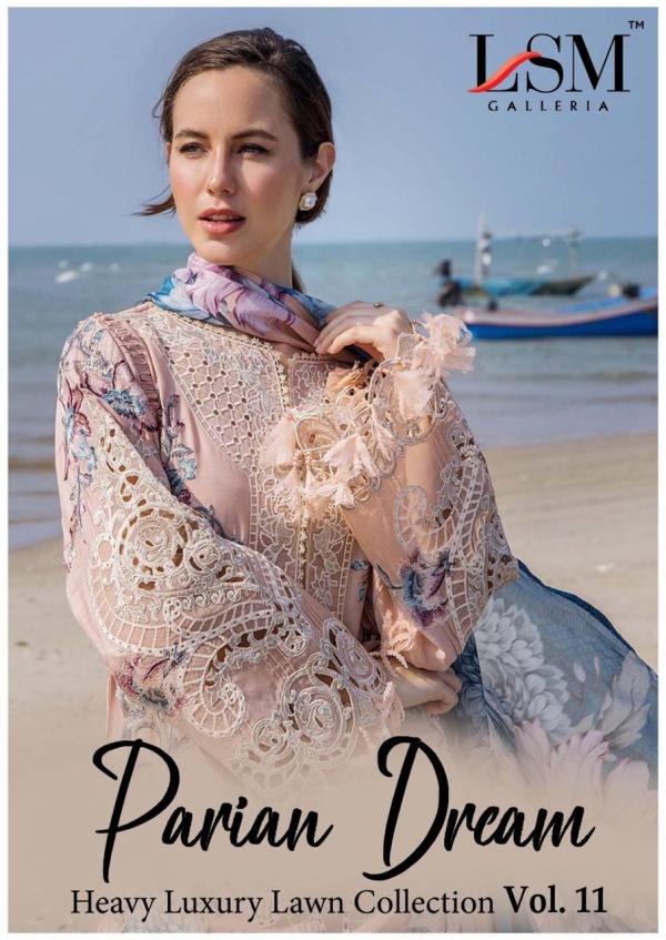 LSM Parian Dream Vol-11 – Karachi Dress Material